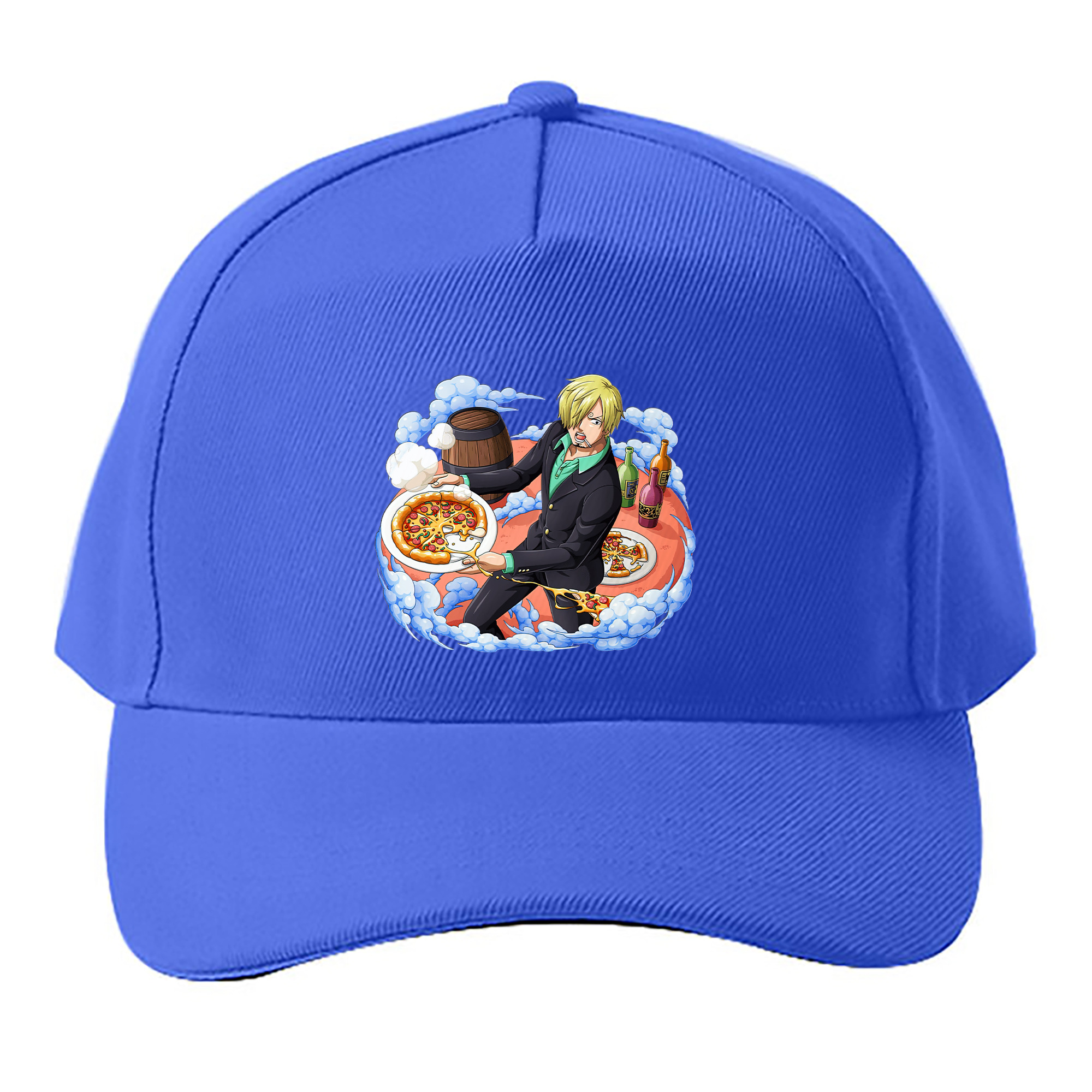 （画像用） ワンピース サンジ ONE PIECE Sanji ベースボールキャップ 綿100％ 男女兼用 帽子 スポーツ